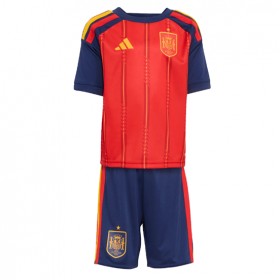 Spanien Hemmakläder Barn VM 2026 Kortärmad (+ Korta byxor)